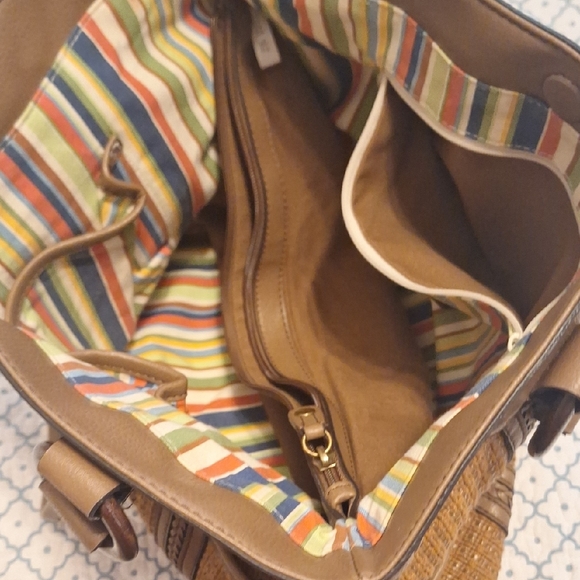 FOSSIL Textured Leather  Bag - Picture 8 of 12